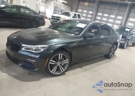 2016 BMW 750I xDrive from USA, damaged, VIN WBA7F2C57GG416061